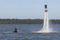 Lake Conroe summer activities flyboard water sports